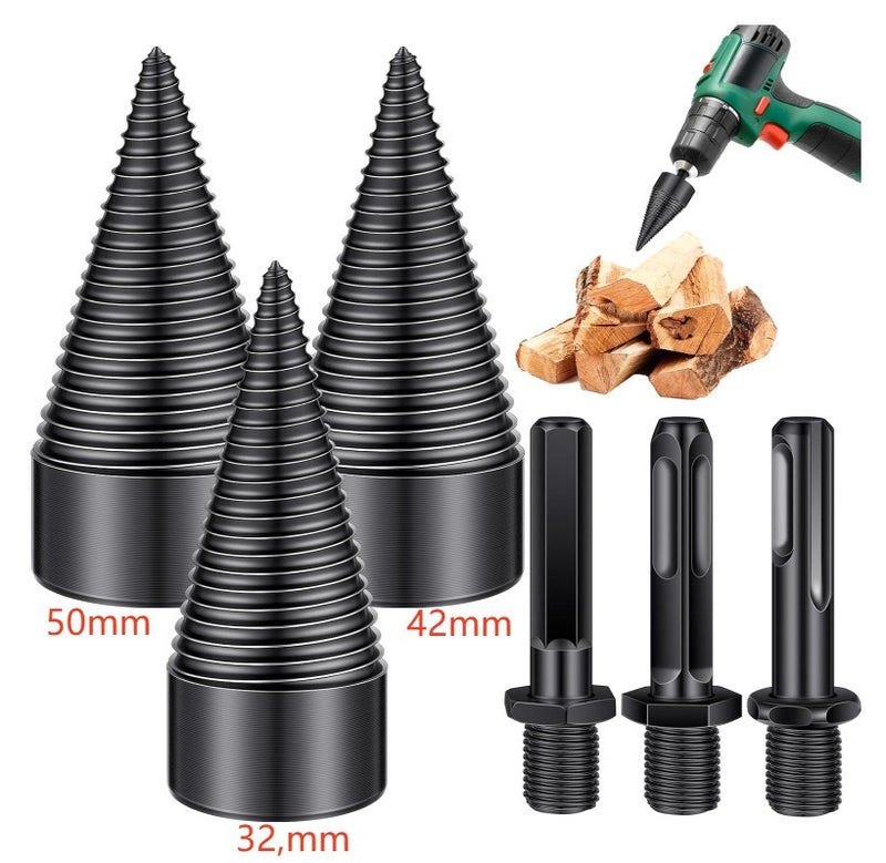 Cross-Border Wood Splitting Tool - Electric Hammer Drill for Rural Use