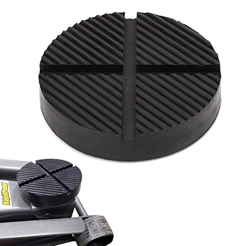 GeeWatom Universal Floor Jack Rubber Pad Jack Pad Adapter Pinch Weld Side Frame Rail Protector Puck/Pad (1 Pack) - Image 1