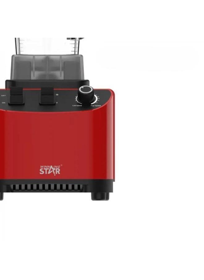 Winning Star 2In1 Nutrition High Speed Blender RedSt-5548  - Image 3