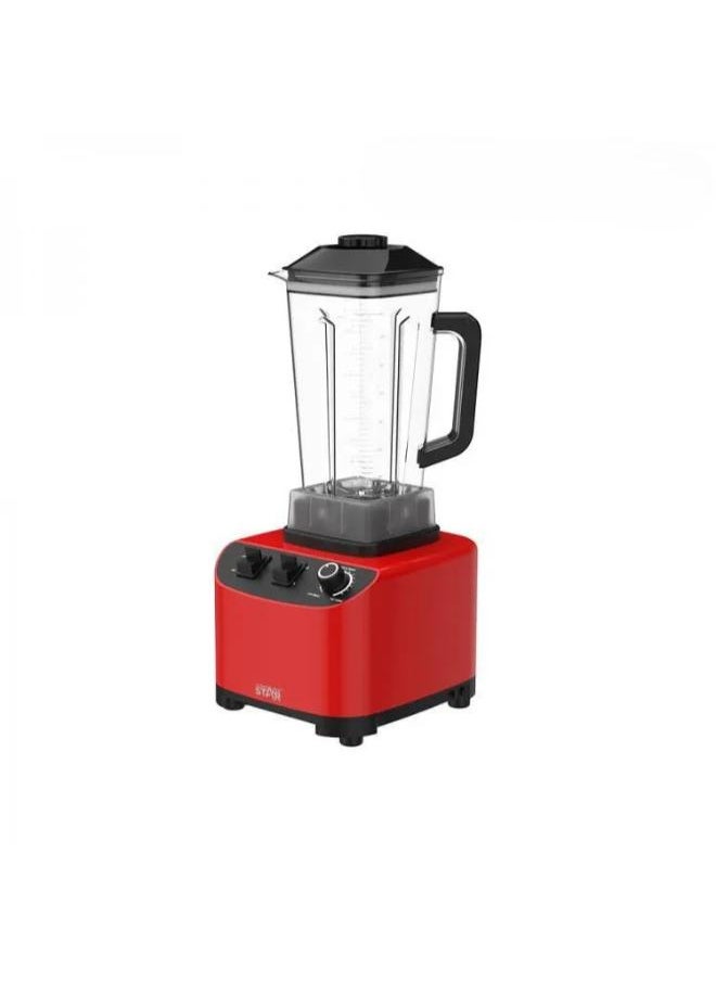 Winning Star 2In1 Nutrition High Speed Blender RedSt-5548  - Image 2