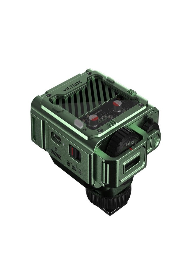 VILTROX TTL Flash for Nikon, 1800mAh On Camera Flash for Nikon, 26W/s 5600K Small Flash for Camera, GN16 Mini Flash, 1s Recycle Time, with Softbox (Spark Z3-N, Green) - Image 1