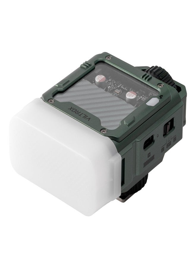 VILTROX TTL Flash for Nikon, 1800mAh On Camera Flash for Nikon, 26W/s 5600K Small Flash for Camera, GN16 Mini Flash, 1s Recycle Time, with Softbox (Spark Z3-N, Green) - Image 3