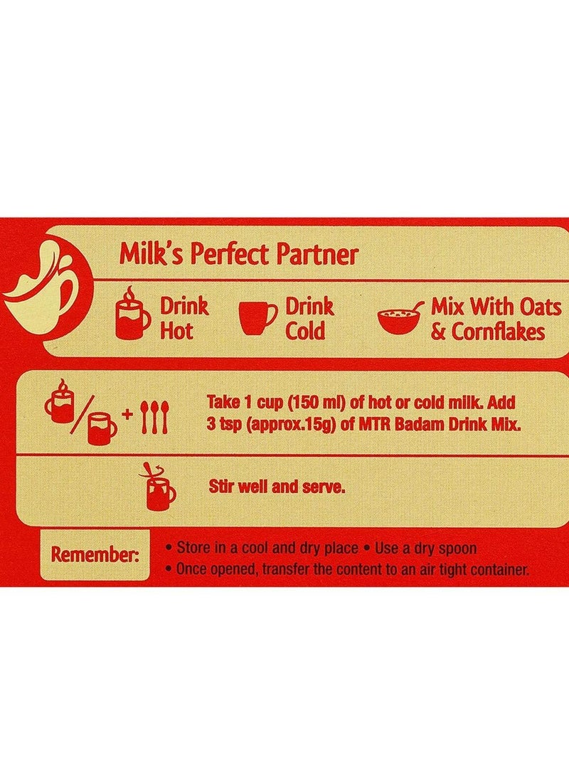 MTR Badam Drink Mix Pet Jar 500g  - Image 3