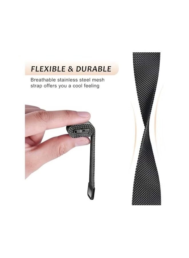 Milanese Bands Compatible with Huawei Watch GT6/GT5/UItimate2/UItimate 46MM,Business Style Strap for GT4/GT4Pro/GT3/GT3Pro/GT2Pro/GT2 46mm Magnetic Metal Strap 22MM - Image 2