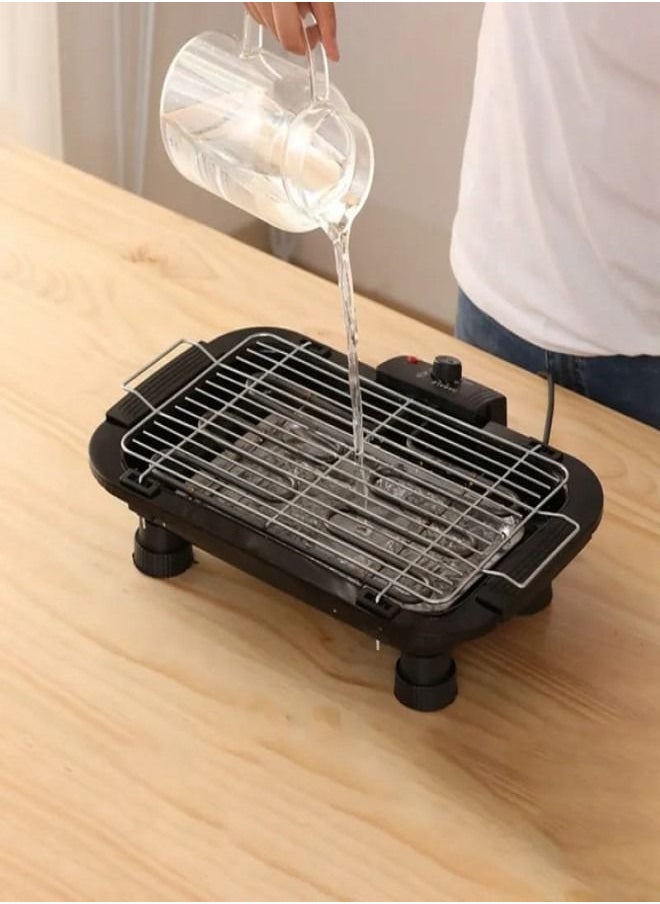 Cyber - Electric BBQ Grill For Smokeless Cooking For Home With Temperature Control Knob. - Image 1