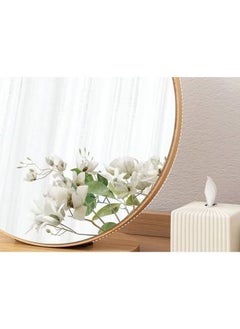 NKX Wooden Desktop Makeup Beauty Mirror With Stand  - Image 3