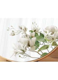 NKX Wooden Desktop Makeup Beauty Mirror With Stand  - Image 5