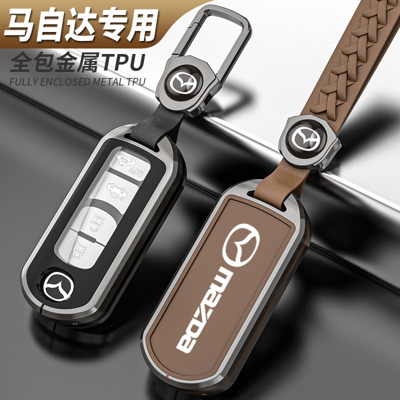 Suitable For Mazda Onksera Key Case Cx4 Atez Cx5 Ma 3 Creative 6 Car Key Case Buckle - Image 3