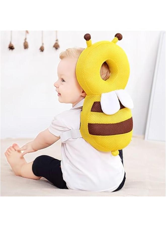 Gonice Baby Walker Head Protector Toddler,Head Safety Pad Cushion Baby Back Protection for Crawling & Walking,Adjustable Baby Head Protector Backpack Pillow for Age 4-24Months - Image 1