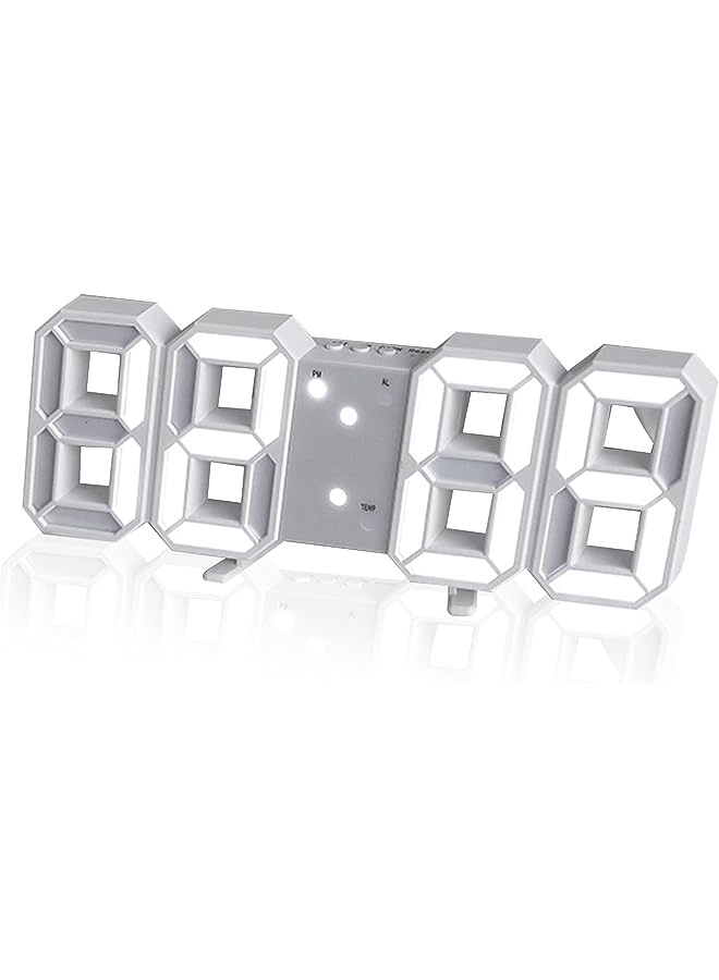 DAYONG LED Digital Wall Clock Table Desktop Alarm Clock Nightlight For Home Living Room Office - Image 1
