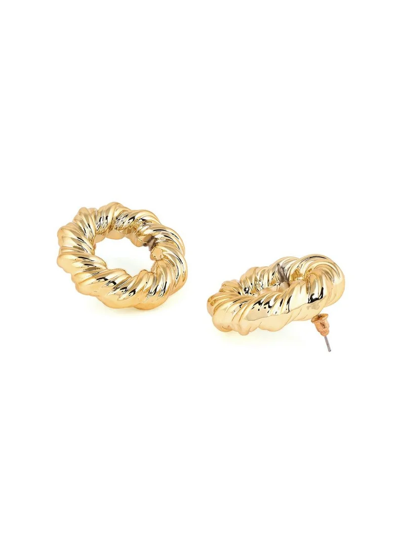 Priyaasi Plated Contemporary Drop Earrings