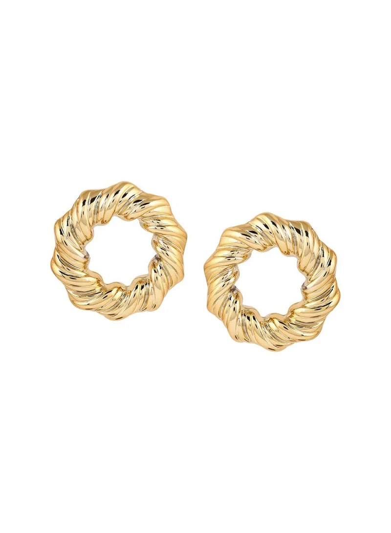 Priyaasi Plated Contemporary Drop Earrings