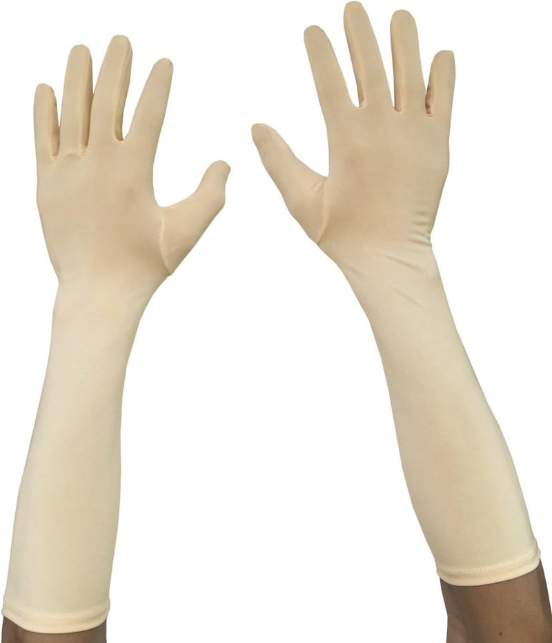 Adult Spandex Elbow Length Costume Gloves