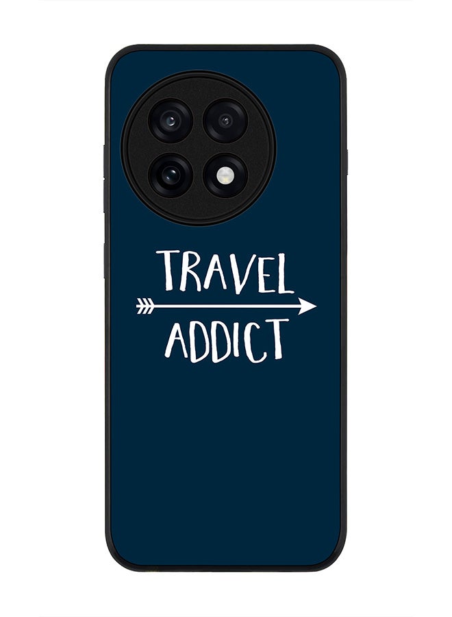 Stylizedd For OnePlus 13R / Ace 5 Pro Case,Slim fit Camera Protection, Shockproof Thin Phone cover  - Travel Addict