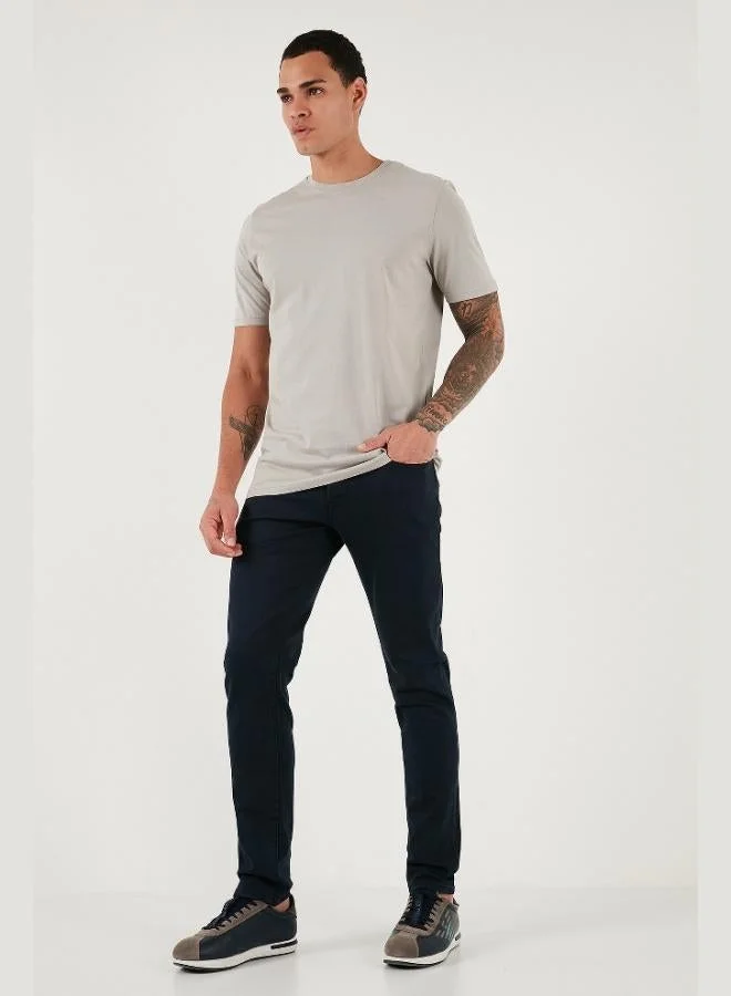 Buratti  Buratti Cotton Regular Fit Crew Neck T Shirt Men's T SHIRT 59020204 for Men | Best Price UAE