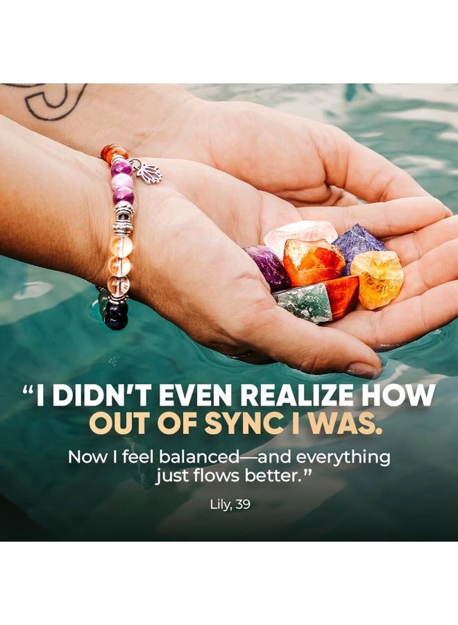 Conscious Items Gem Stone Bracelets, Crystal, Agate - Image 4