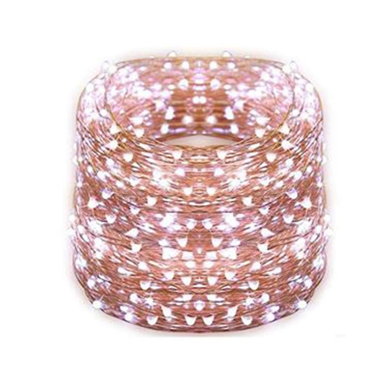 PRODUCTWORKS 35137 Tiny Lites Copper Wire Indoor and Outdoor LED String, 500 Cool White Remote Control Operated Lighting - Image 4