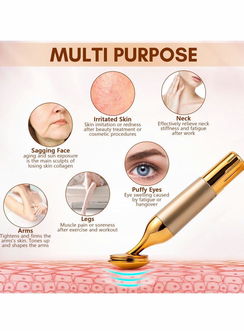 Excefore - Facial Massager for Wrinkles- Face Microcurrent Device - Sonic Vibration Anti-Aging Face Lift Device - Skin Tightening/Firming Machine - Face Sculpting Machine - Micro Current Face Toner Device - Image 1