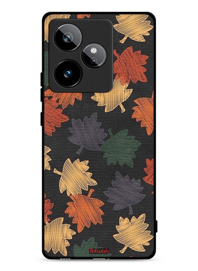 Tolwak Realme GT 7 5G Protective Case Cover Autumn Leaves Art