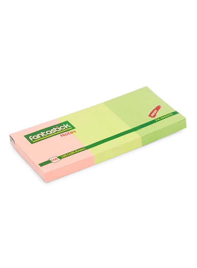 فانتاستيك 100 قطعة من الورق 3 ألوان، عبوة من 6 قطع - Image 1