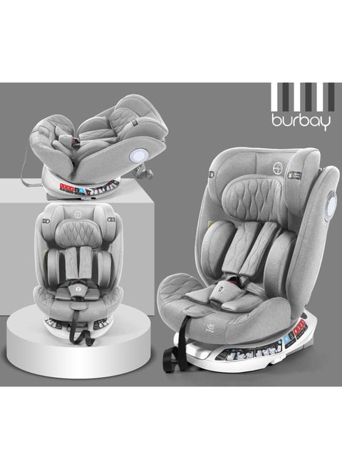Child Safety Car Seat With 360 Degree Isofix Rotation And Easy To Attach Use 100% Safety And High Quality