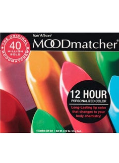 MOOD MATCHER Fran Wilson Moodmatcher Lipstick  6 Pack Original Color Changing Lipsticks - Mask Proof  12 Hour Wear  Enriched With Aloe Vera And Vitamin E For Ultra Hydration And Moisture  3.4 oz Each  - Image 5