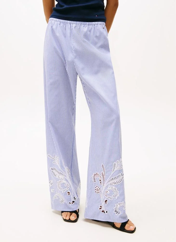 تومي هيلفيغر Flower Embellished Pants