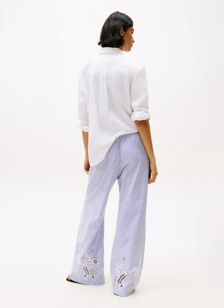تومي هيلفيغر Flower Embellished Pants