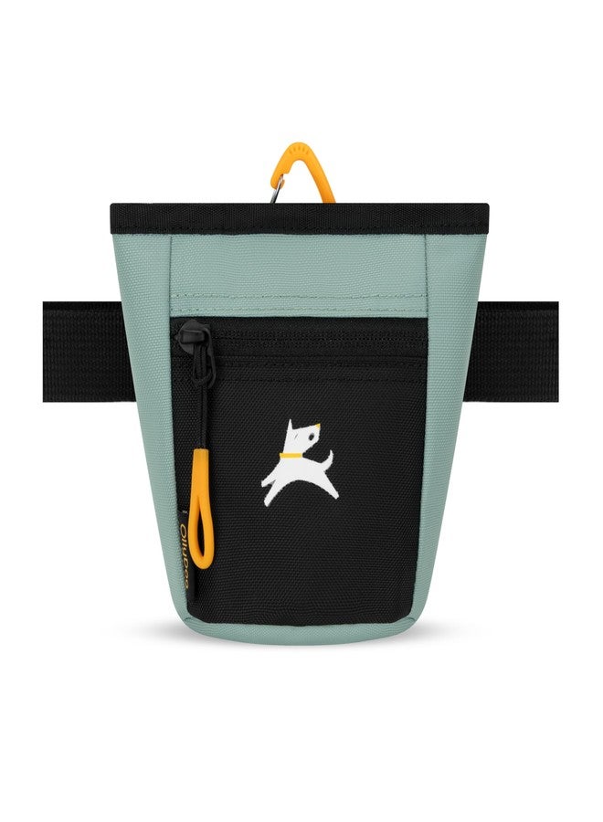 OllyDog حقيبة مكافآت OllyDog Goodie، حقيبة مكافآت الكلاب، مشبك حزام الخصر للتدريب بدون استخدام اليدين، إغلاق مغناطيسي، أدوات تدريب الكلاب وتعديل السلوك، ثلاث طرق للارتداء (ركوب الأمواج) - Image 1