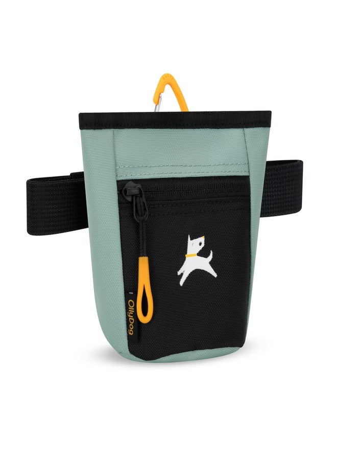 OllyDog حقيبة مكافآت OllyDog Goodie، حقيبة مكافآت الكلاب، مشبك حزام الخصر للتدريب بدون استخدام اليدين، إغلاق مغناطيسي، أدوات تدريب الكلاب وتعديل السلوك، ثلاث طرق للارتداء (ركوب الأمواج) - Image 3