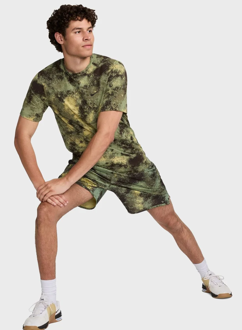 Nike Dri-Fit Camo Hyverse T-Shirt