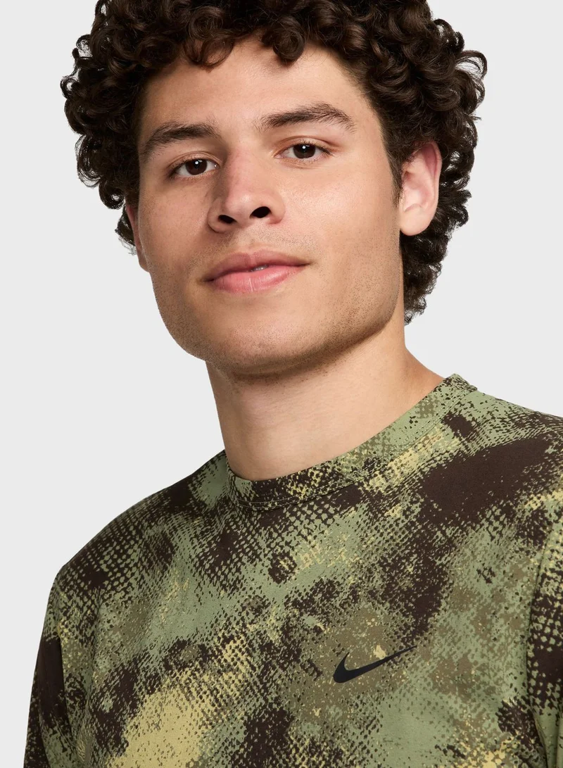Nike Dri-Fit Camo Hyverse T-Shirt