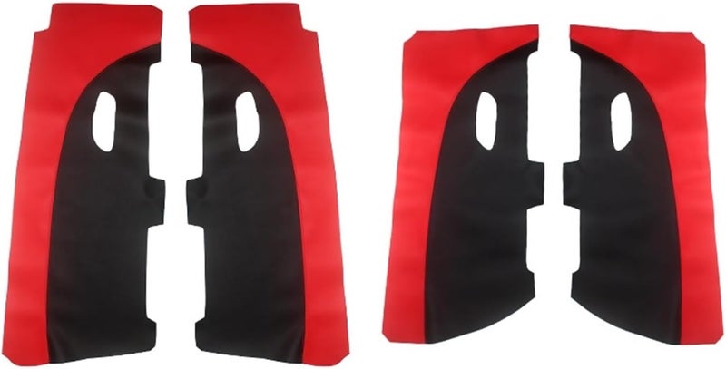 QASULER Microfiber Leather Door Handle Armrest Cover - Image 1