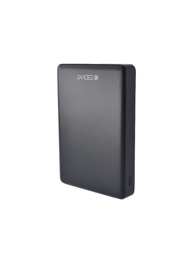 DVICED Qi2 Ultrathin MagSafe Power bank 10000mAh - Black - Image 2