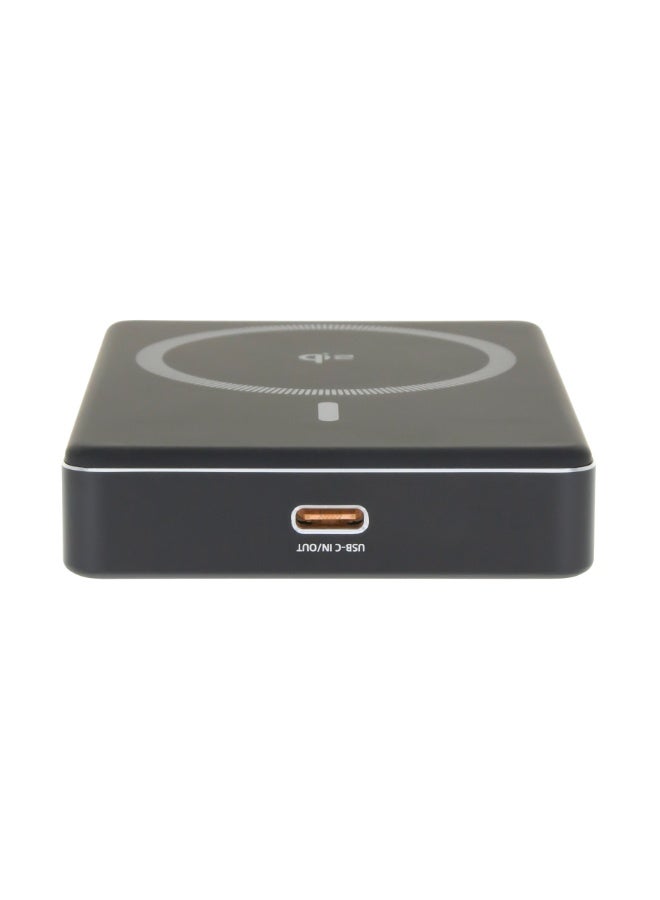 DVICED Qi2 Ultrathin MagSafe Power bank 10000mAh - Black - Image 3