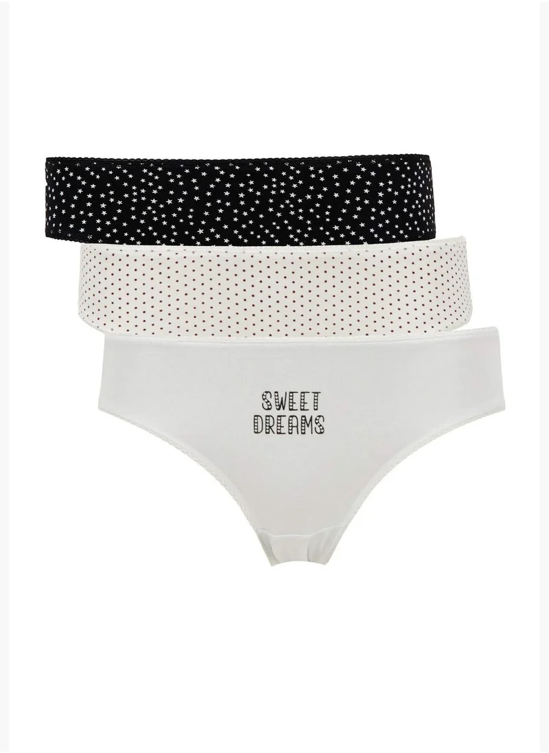 ديفاكتو Woman Brief Package 3 Pack Slip