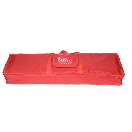 Blueberry KB-20 Padded Gig Cover Keyboard bag Compatible With Casio SA-80, Casio SA-81, Casio SA-76, Casio SA-77, Casio SA-78, Keyboards (RED) - Image 4