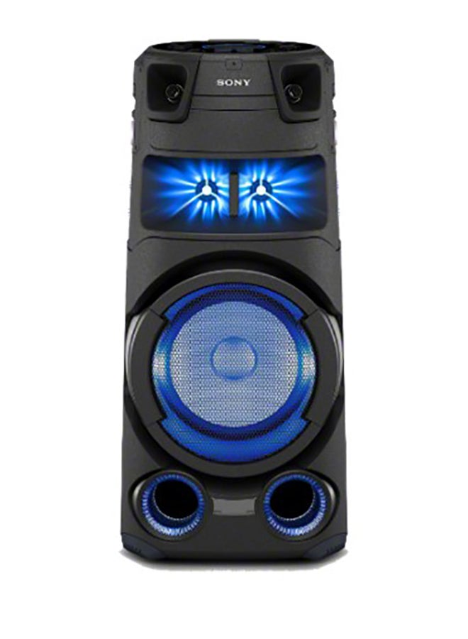 Sony High-Power Party Speaker with BLUETOOTH Technology MHC-V73D Black/Blue - Image 1