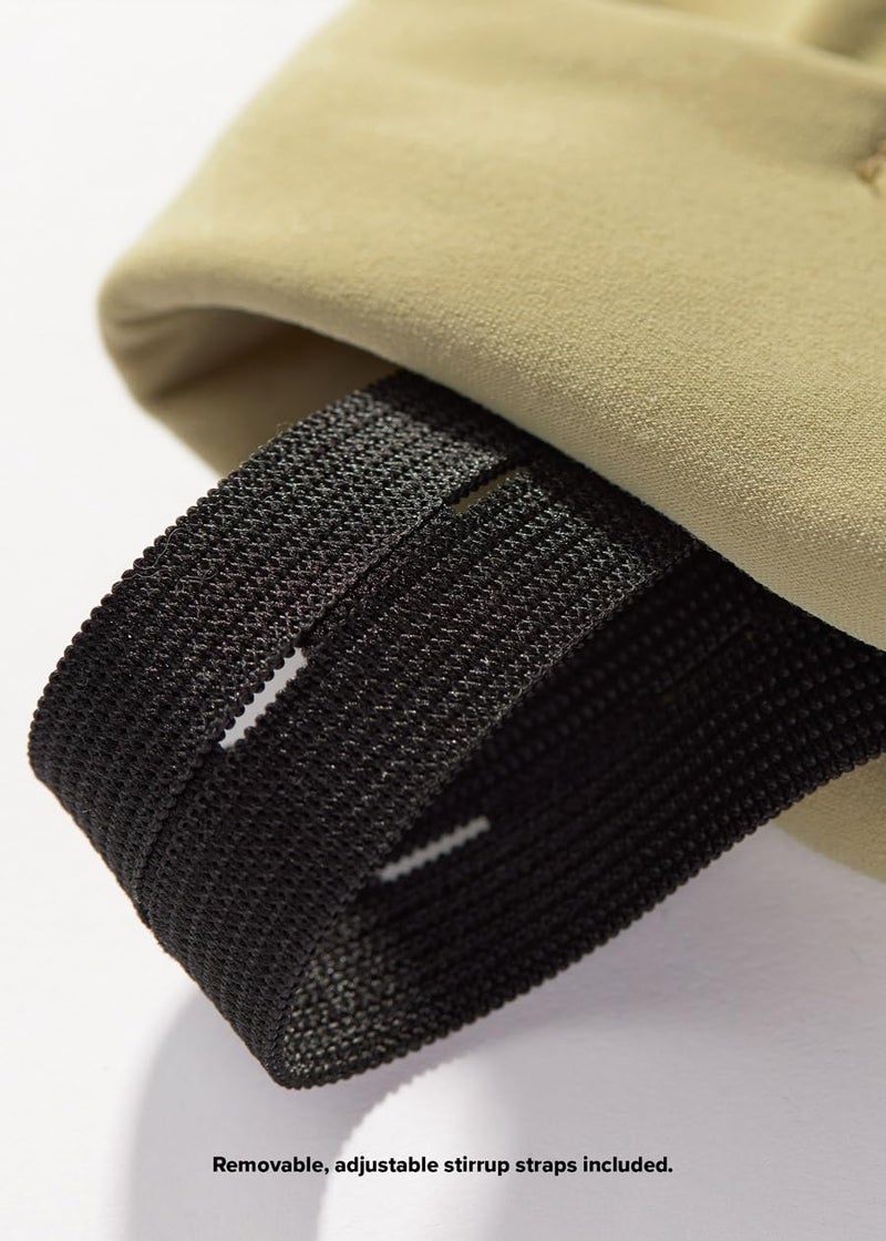 Kerrits Kids Ice Fil Knee Patch Jod Tan Size: L - Image 4