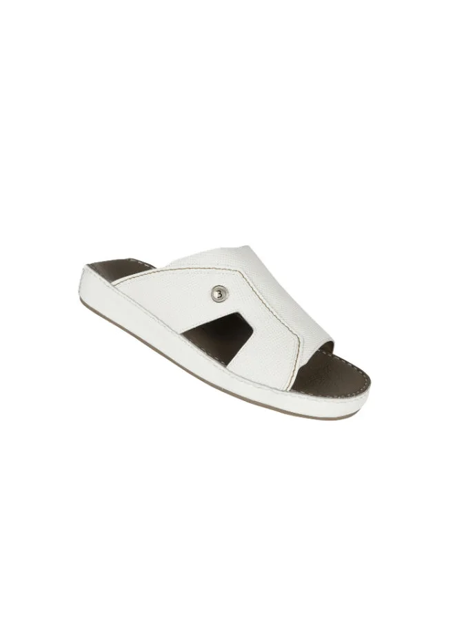 بارجيل أونو Barjeel Uno Mens Sandals C357-21 White