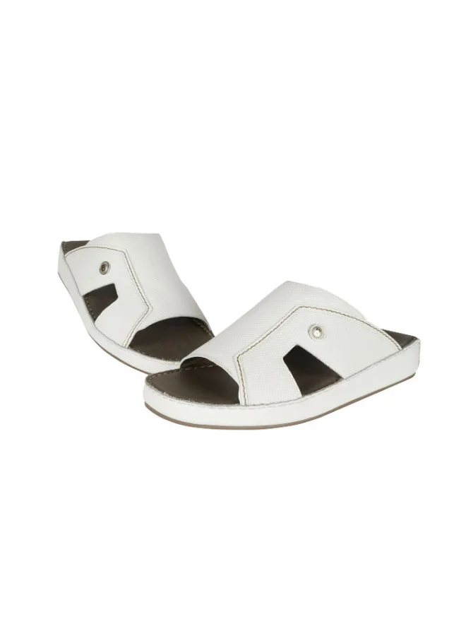 بارجيل أونو Barjeel Uno Mens Sandals C357-21 White