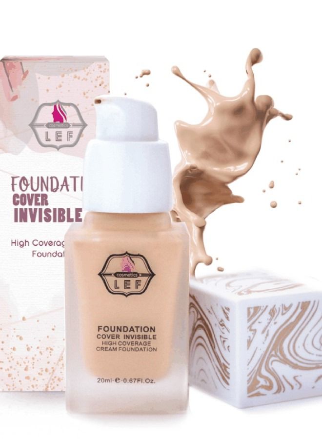 ليف كريم أساس سائل غير لامع تغطيه كامله | MARBLE 02 - Image 2