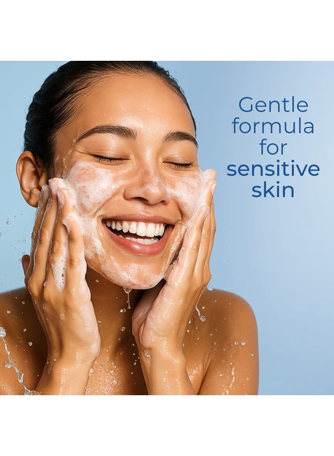 EltaMD Skin Recovery Amino Acid Foaming Cleanser, Gentle Face Cleanser for Sensitive Skin, Proven to Gently Remove Makeup and Sunscreen,Fragrance Free and Noncomedogenic, Foaming Face Wash, 5 oz - Image 3