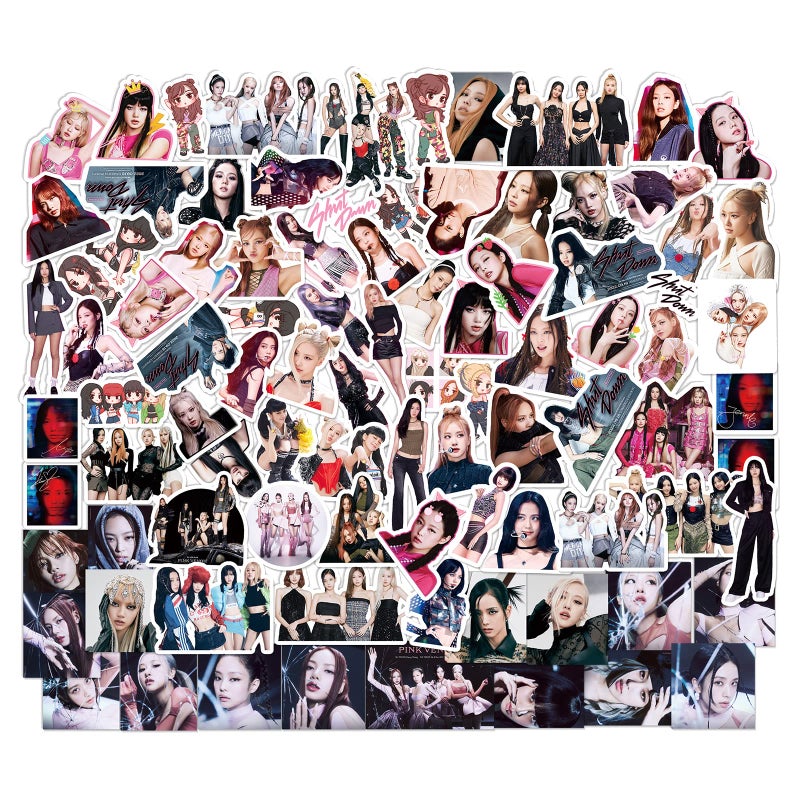 KPOPBP 159 Pcs Born Pink Album Gift Box Set Blink Fans Gift Merchandise Photocards Birthdays Party Decorations Kpop Lanyard Stickers - Image 3