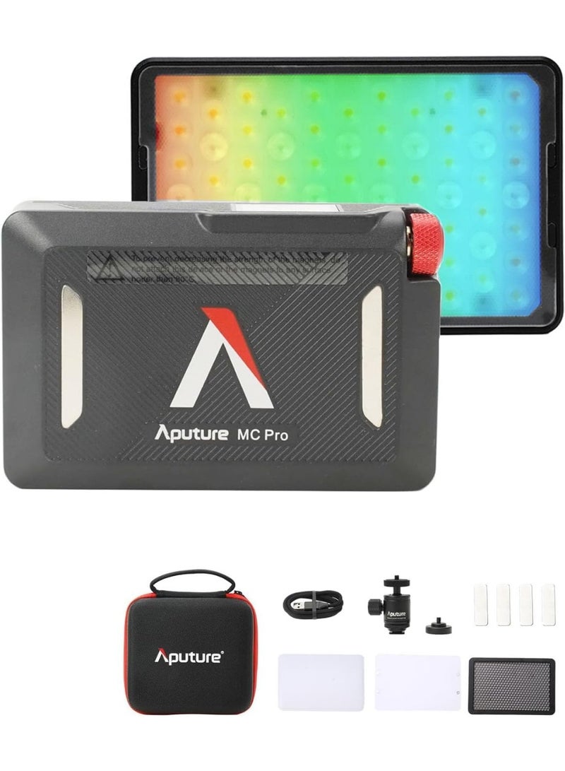 أبتشر أبوتشر MC Pro – لوحة LED صغيرة RGBWW مقاومة للماء IP65 (2000–10000 ك)، تحكم Sidus Link/DMX/CRMX، 1,585 لوكـس @0.5 م - Image 1