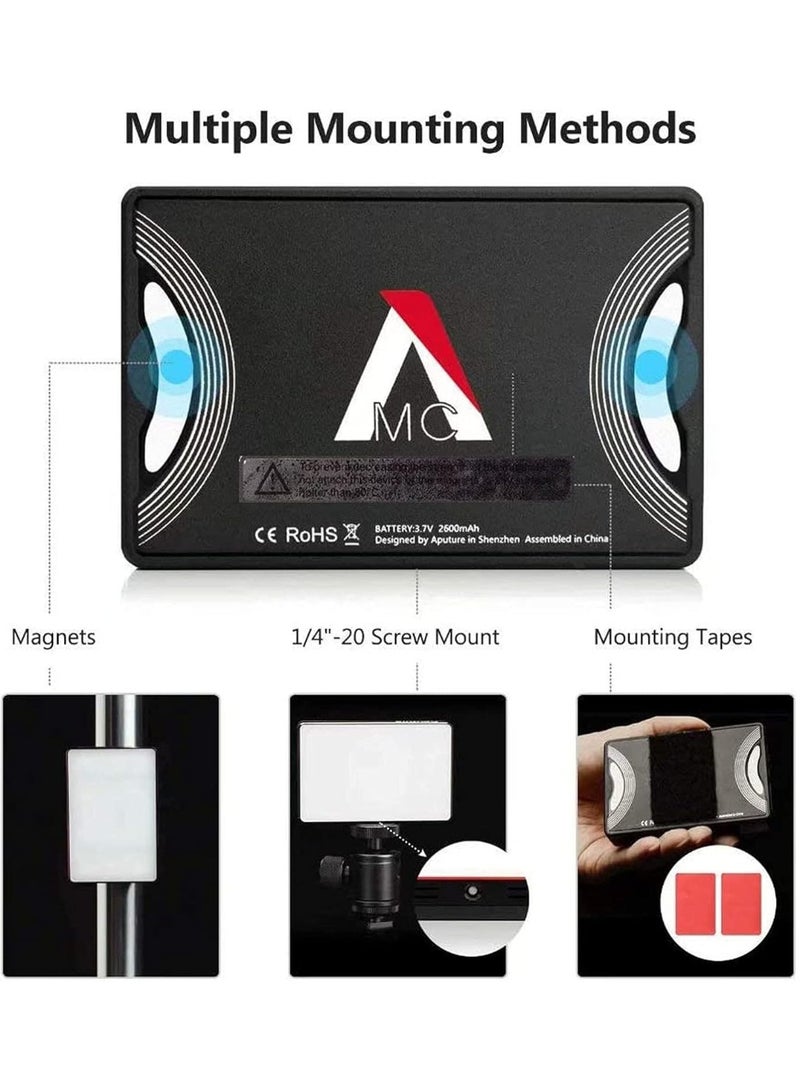 أبتشر أبوتشر MC Pro – لوحة LED صغيرة RGBWW مقاومة للماء IP65 (2000–10000 ك)، تحكم Sidus Link/DMX/CRMX، 1,585 لوكـس @0.5 م - Image 5