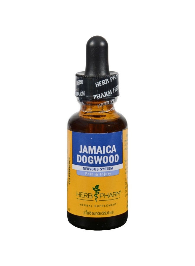 Herb Pharm Jamaica Dogwood Liquid Extract for Minor Pain - 1 Ounce - Image 1