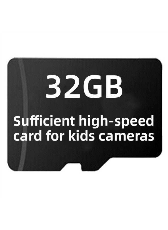 Children's Camera Memory High-speed Enough 8G16G32G64G128G Memory Card-Capacity:32GB (USB Card Reader)
