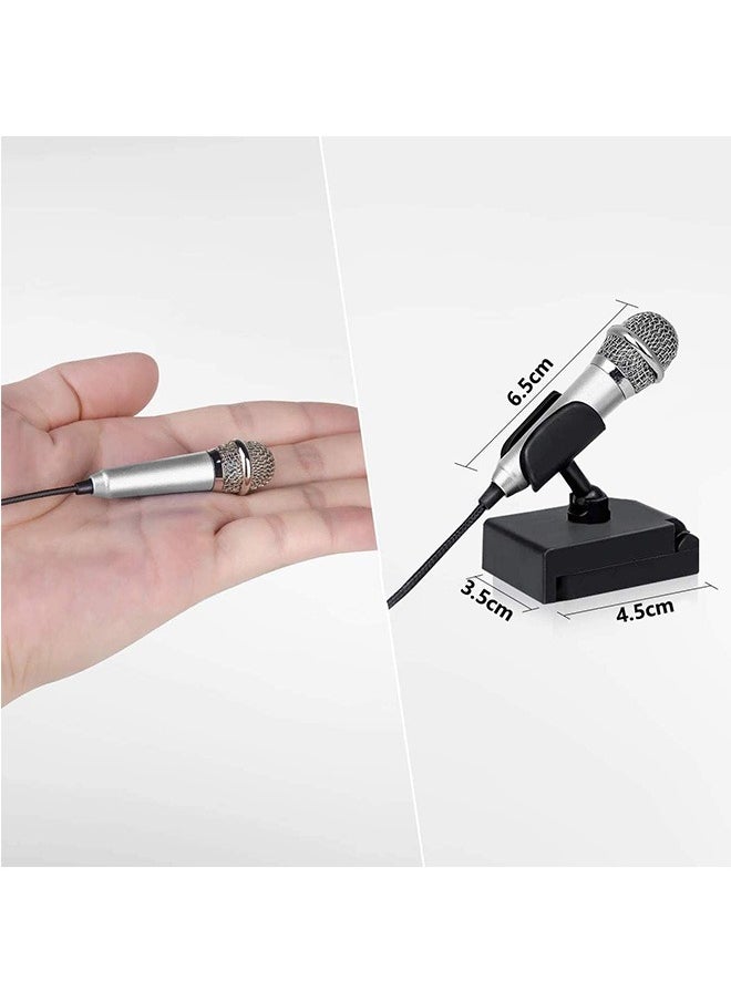LENND - Mini Portable Vocal/Instrument Microphone For Mobile phone laptop Notebook Apple iPhone Sumsung Android With Holder Clip - Image 1