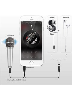 LENND Mini Portable Vocal/Instrument Microphone For Mobile phone laptop Notebook Apple iPhone Sumsung Android With Holder Clip  - Image 3